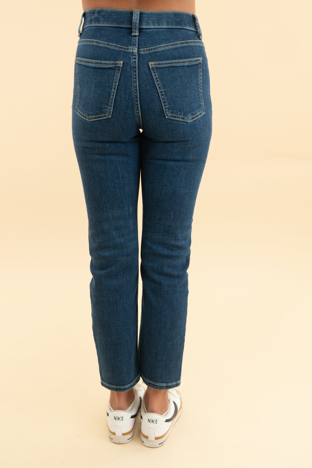 spanx medium indigo redefine straight jeans nwt (2)