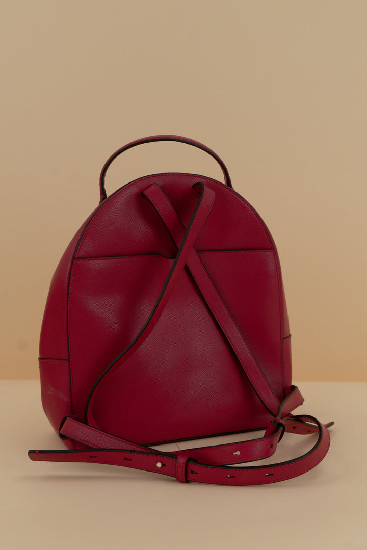 kate spade pink leather backpack (os)