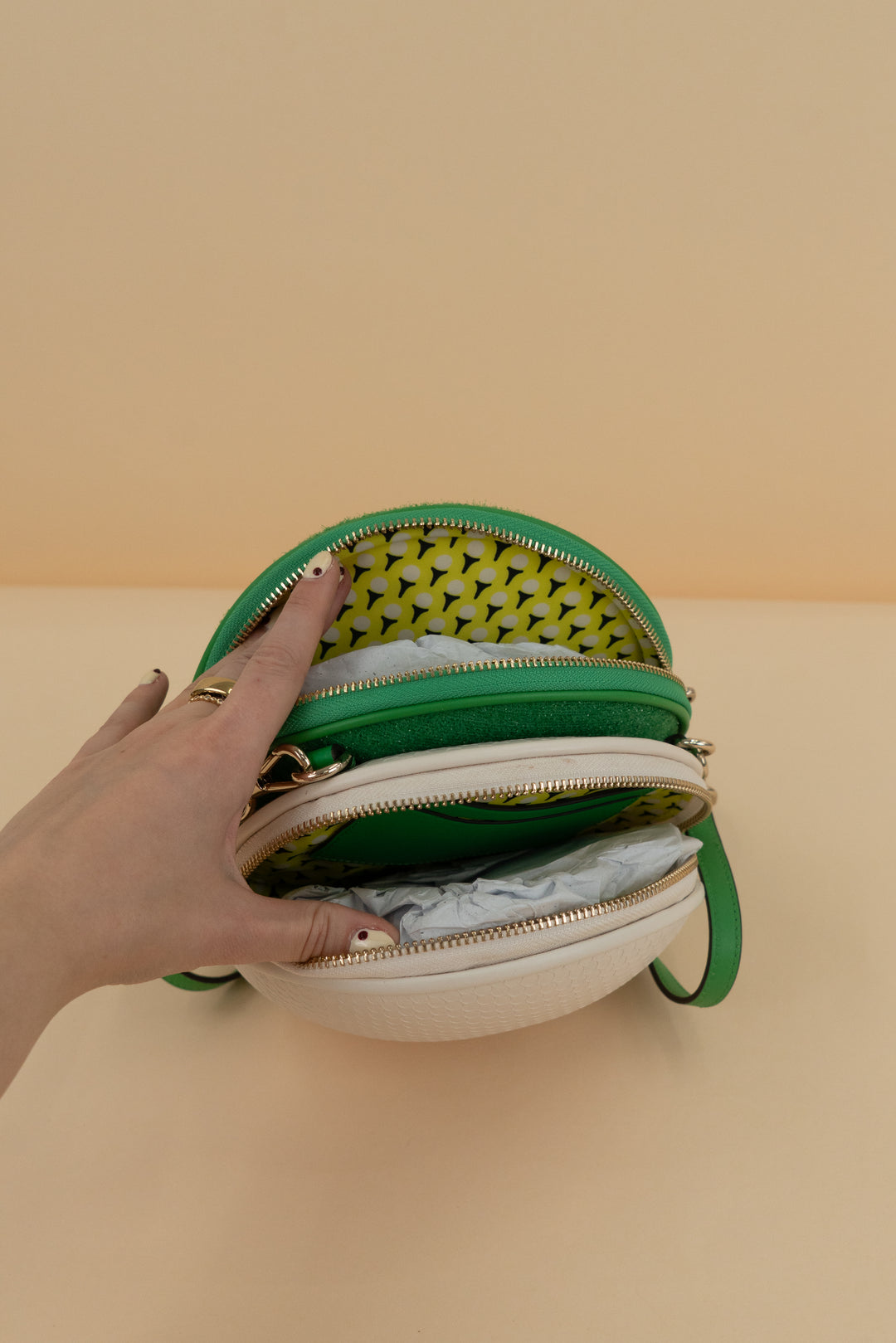 kate spade tee time 3d bag nwot (os)