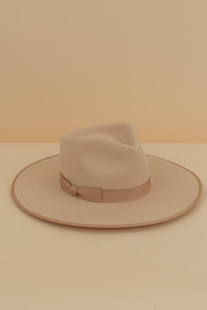 lack of color ivory rancher fedora (os; retail $148)