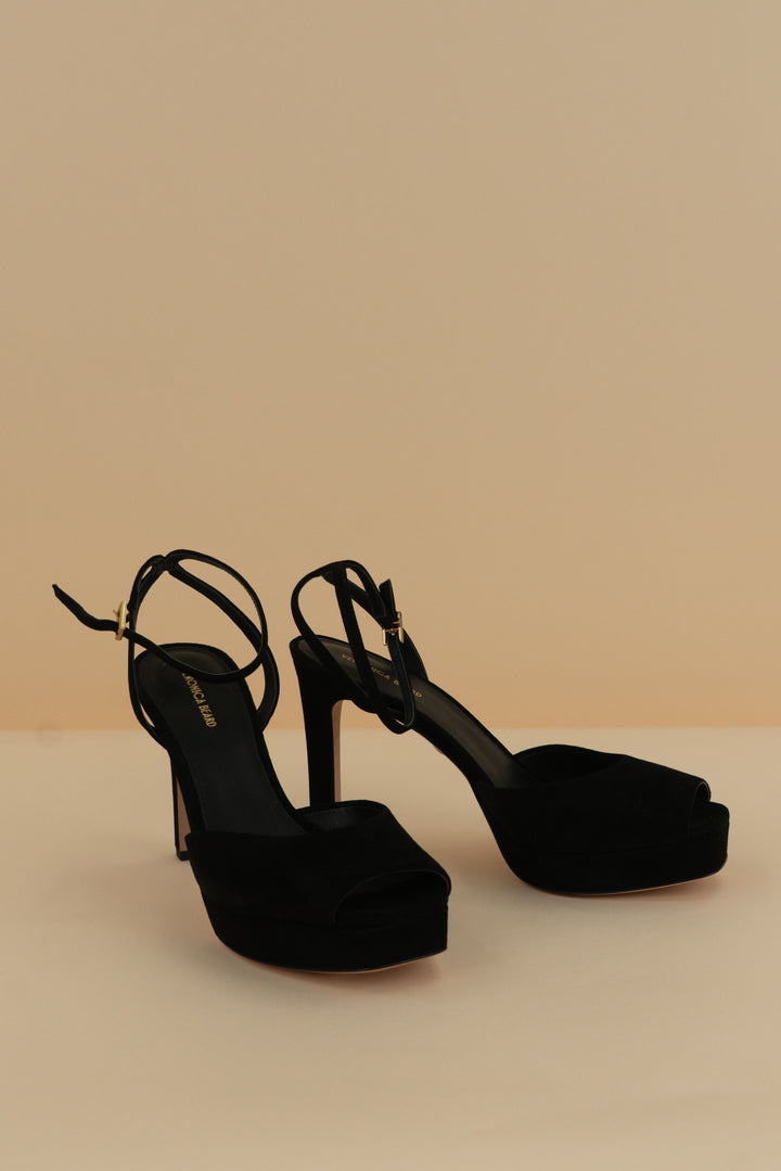 veronica beard black open toe heels (9)