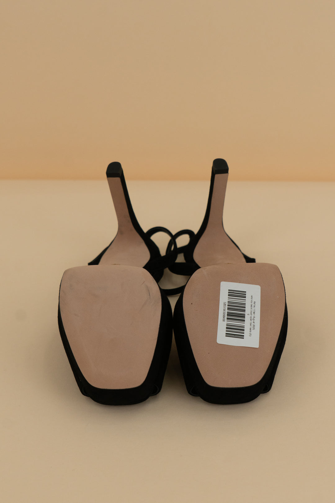 veronica beard black open toe heels (9)