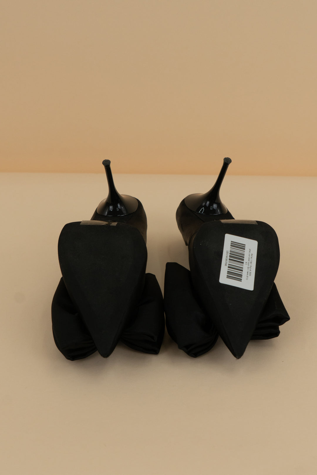 jeffery campbell black bow heels (8.5)
