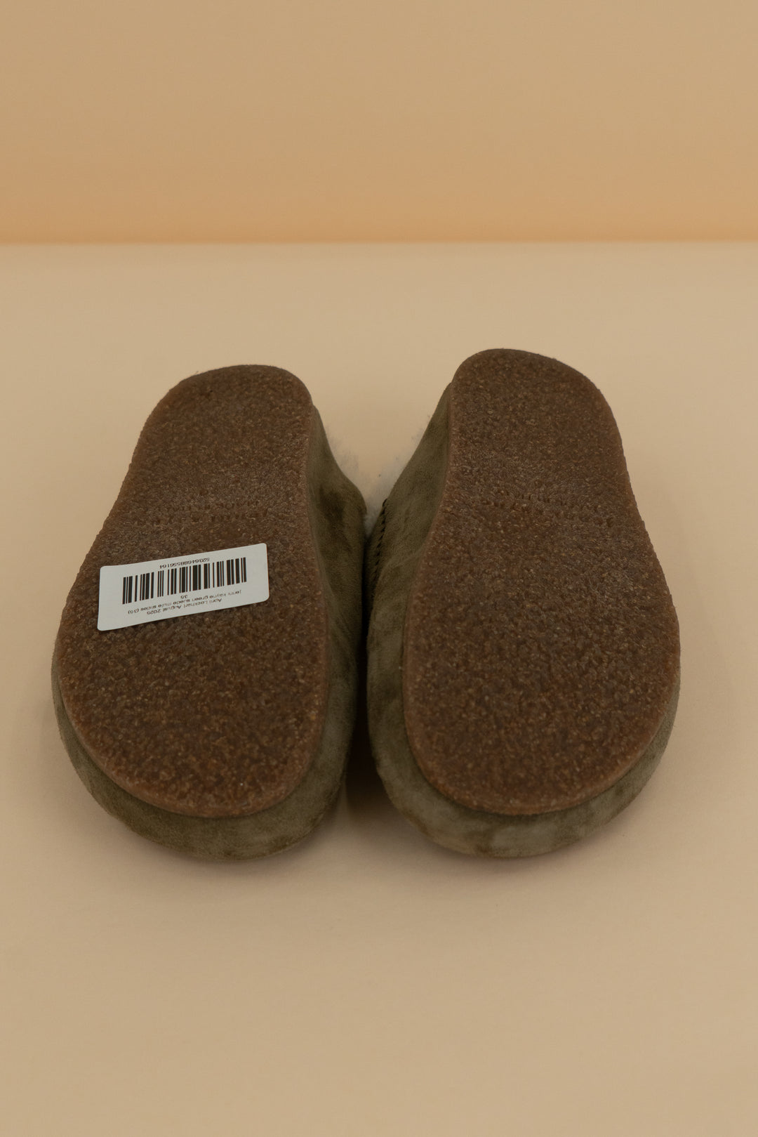 jenni kayne green suede mule slides (36)