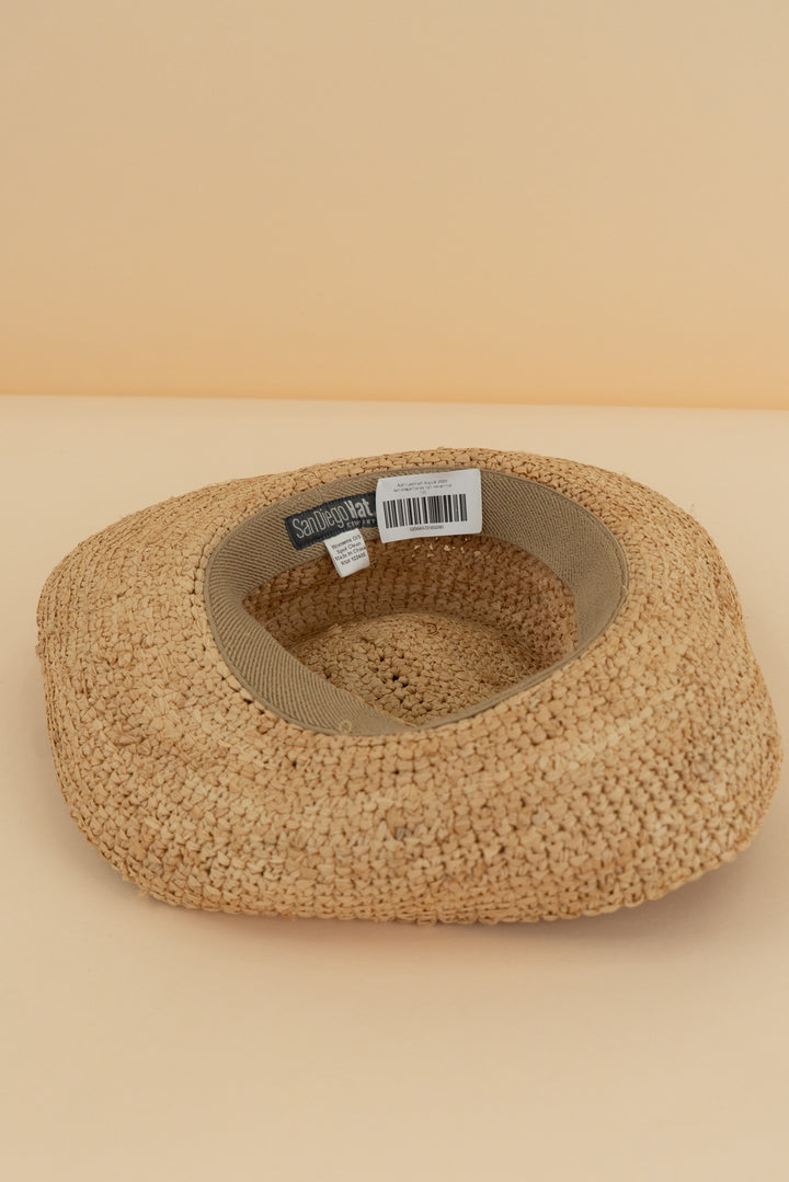 san diego hat co. tan woven hat