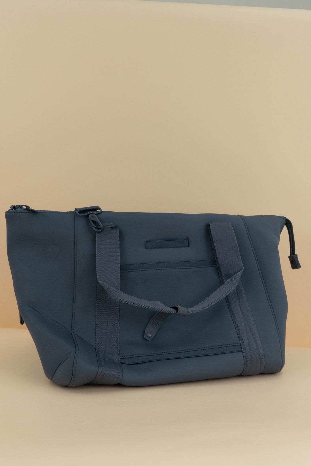 dagne dover steel blue neoprene bag