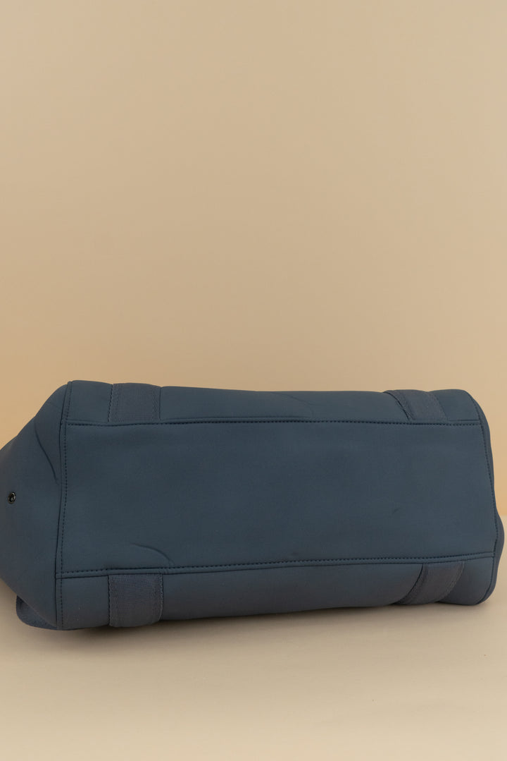 dagne dover steel blue neoprene bag