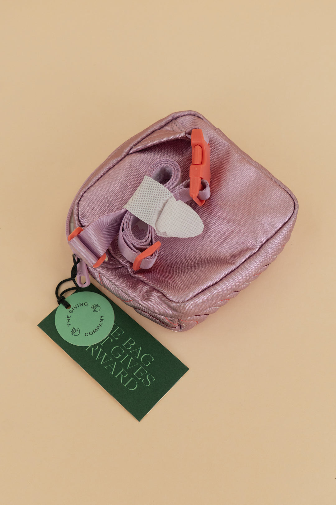 state metallic lorimer fanny pack nwt