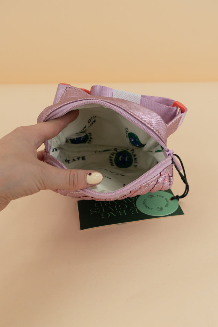 state metallic lorimer fanny pack nwt