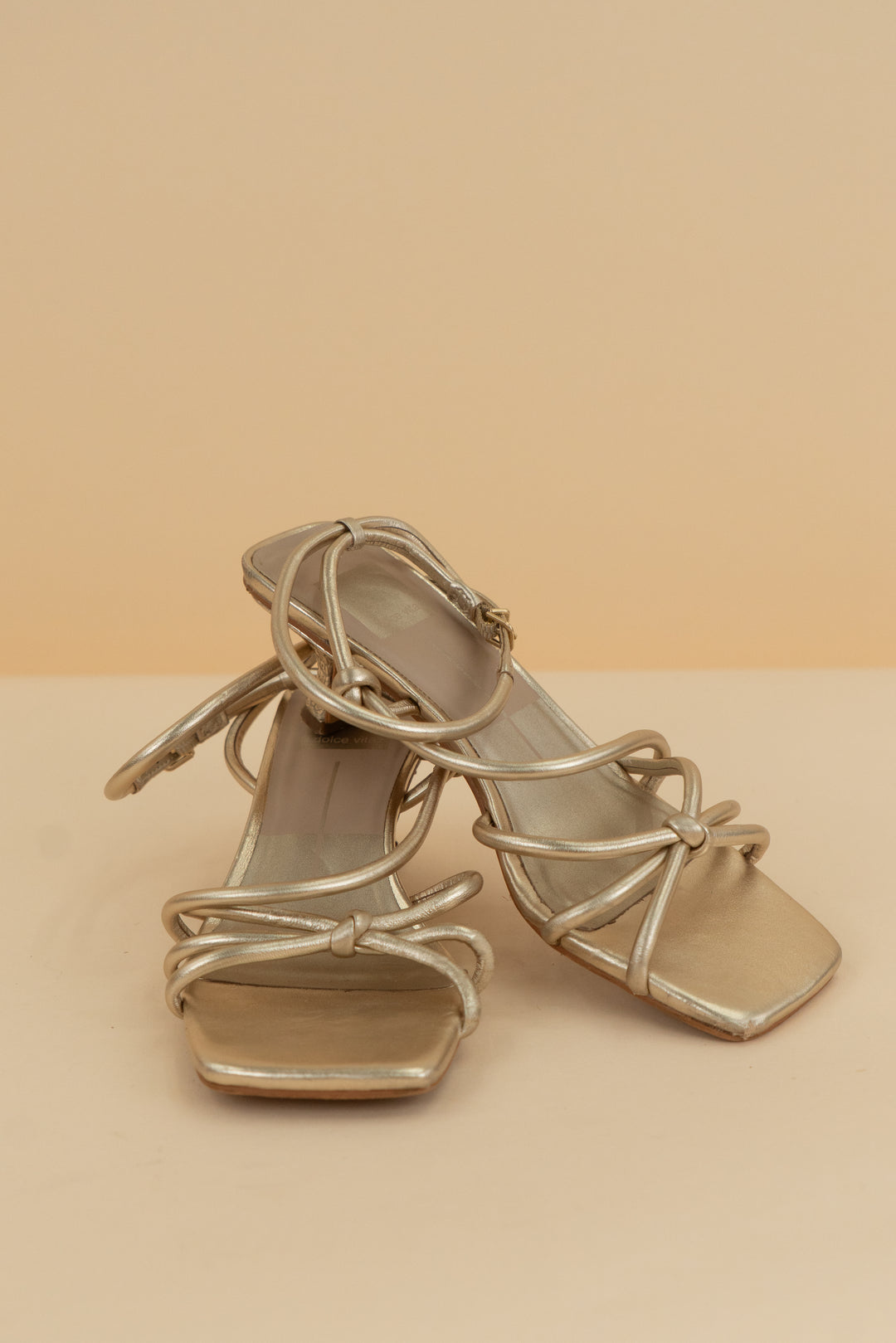dolce vita gold strap heels (6)