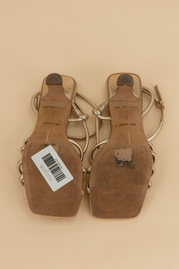 dolce vita gold strap heels (6)