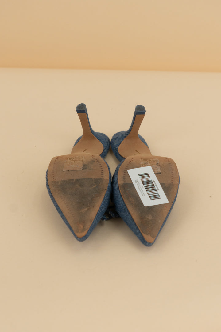 dolce vita denim pumps (5.5)