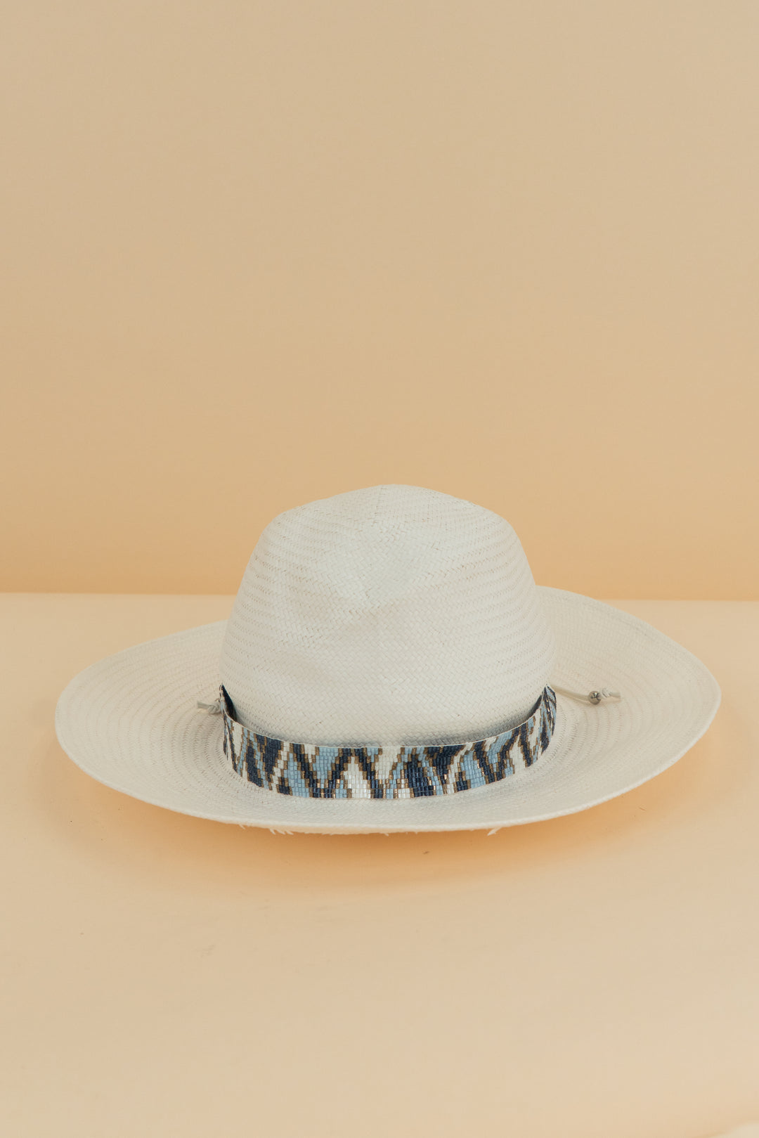 nikki beach white panama hat