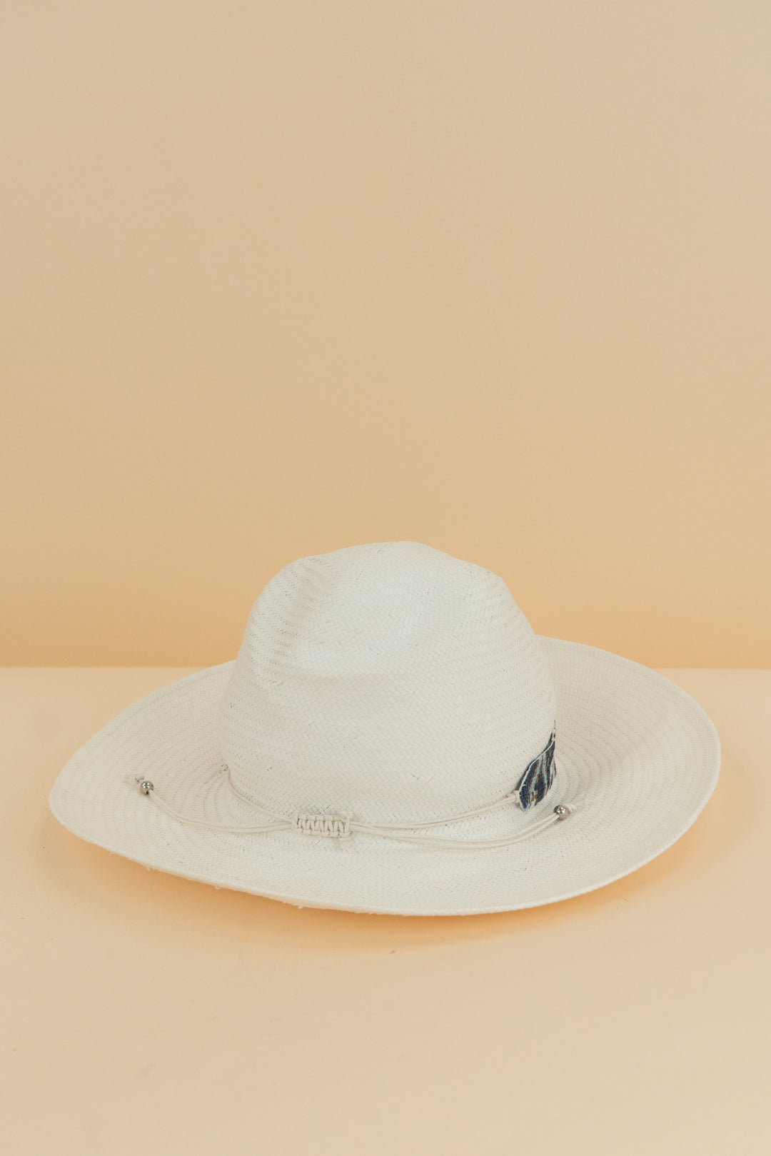 nikki beach white panama hat