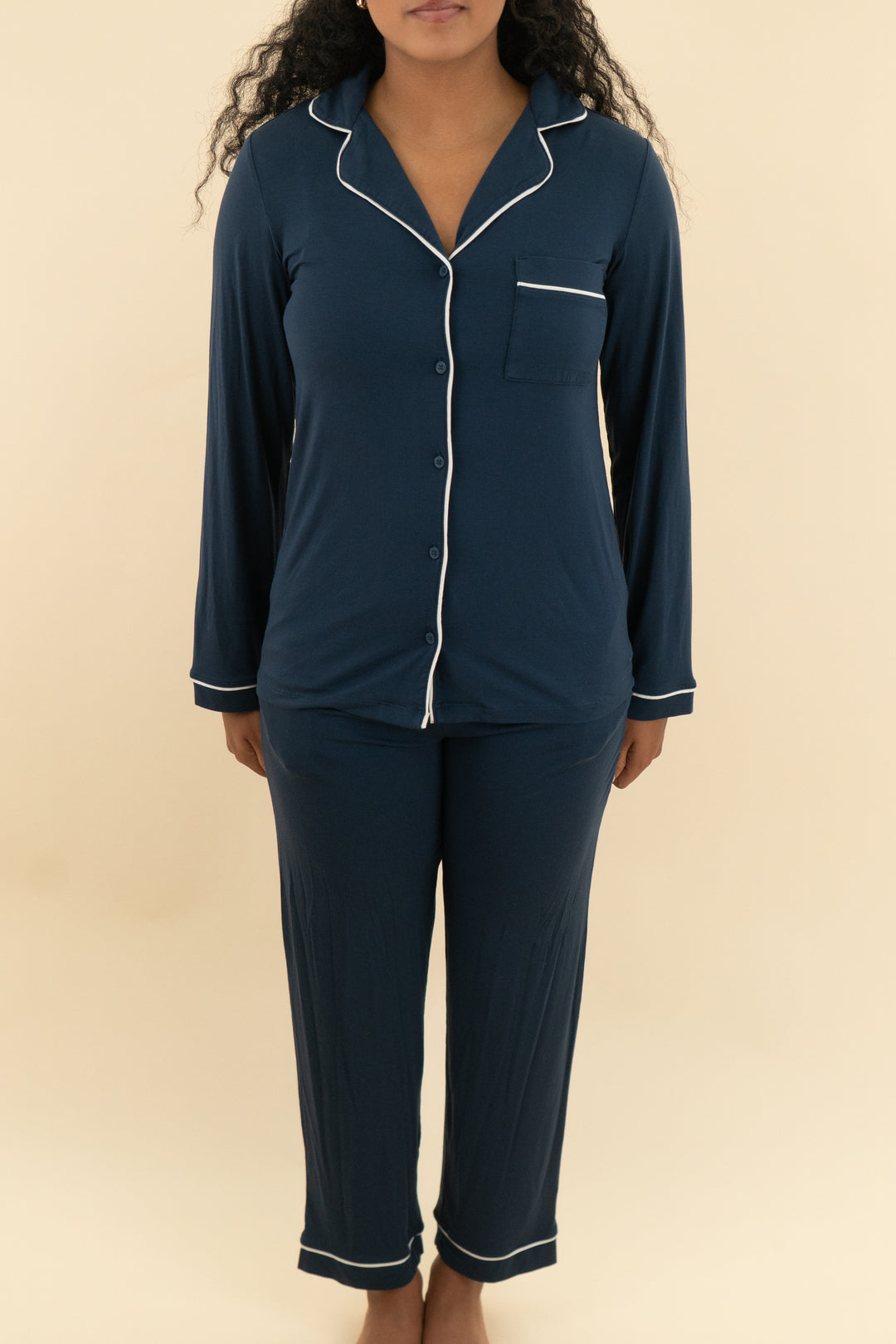 Tommy John navy pajama set (s; retail $146)