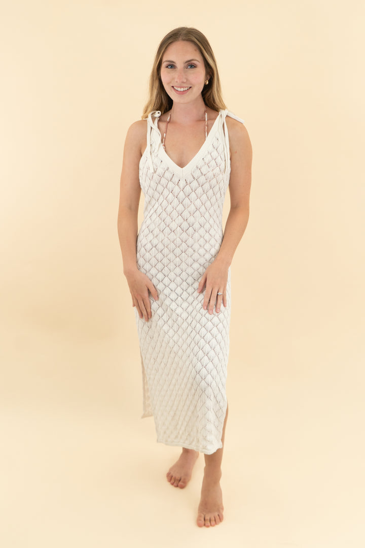 Abercrombie & fitch Crochet cover up white (s; retail $120)