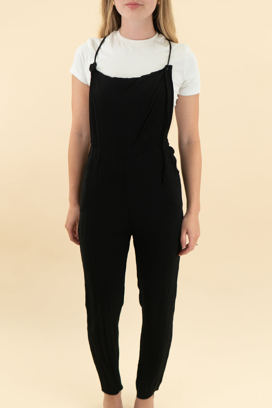 stevie hender black jumpsuit (s)