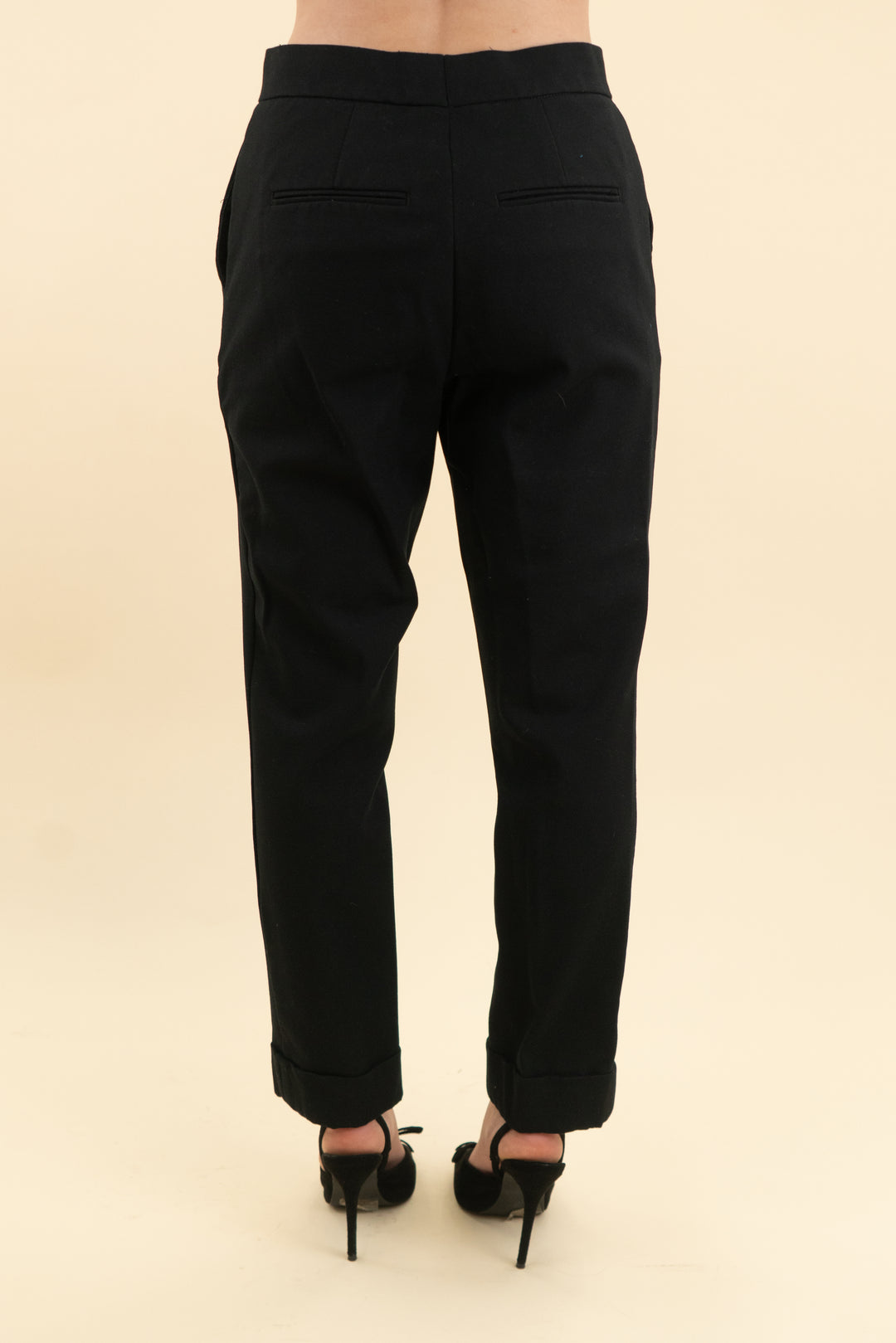 ann taylor black work pants (2; retail $119)