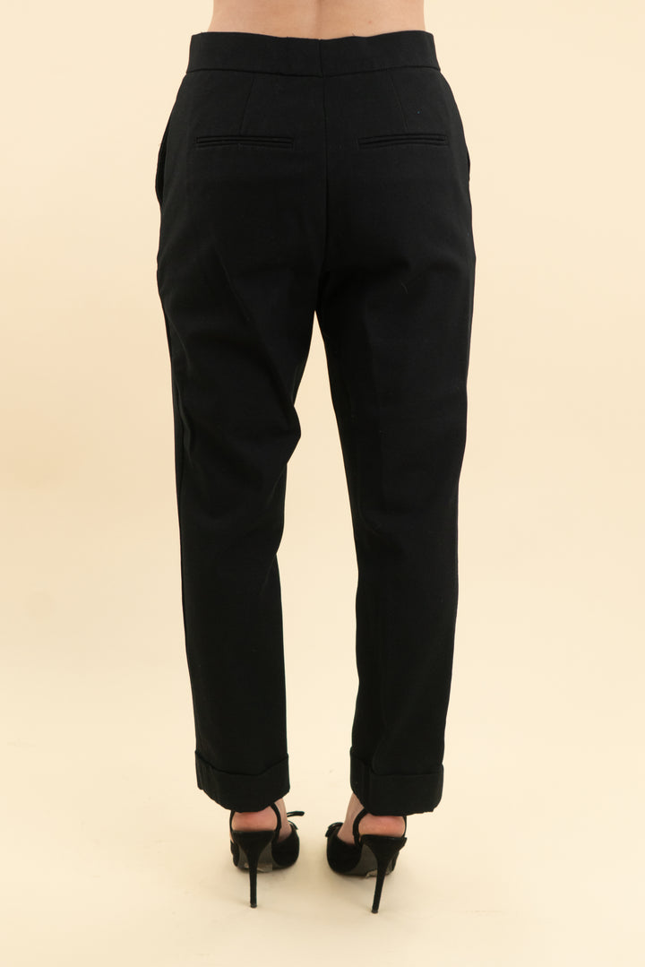 ann taylor black work pants (2; retail $119)