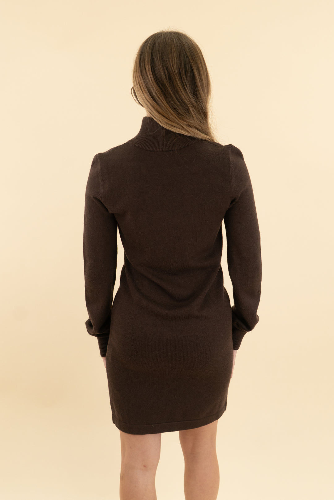 lovers and friends brown sweater dress  (xs)