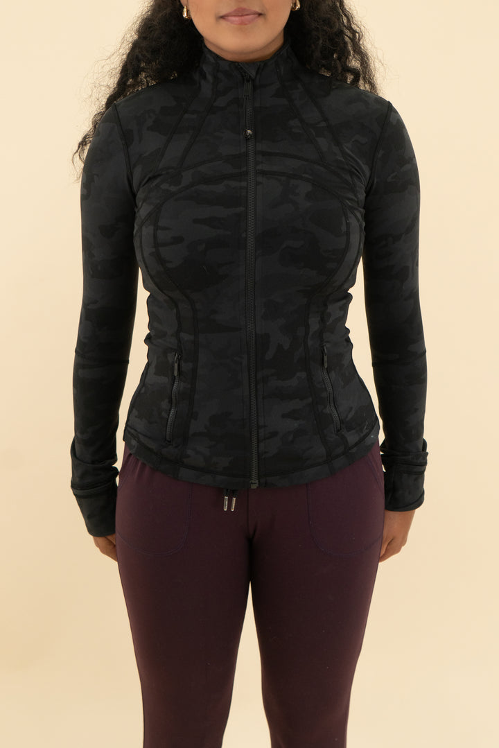 lululemon black camo zip up jacket (4)