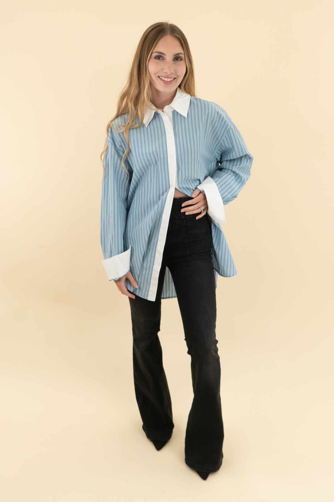 we the free black jayde high rise flare jeans (25 & 26)