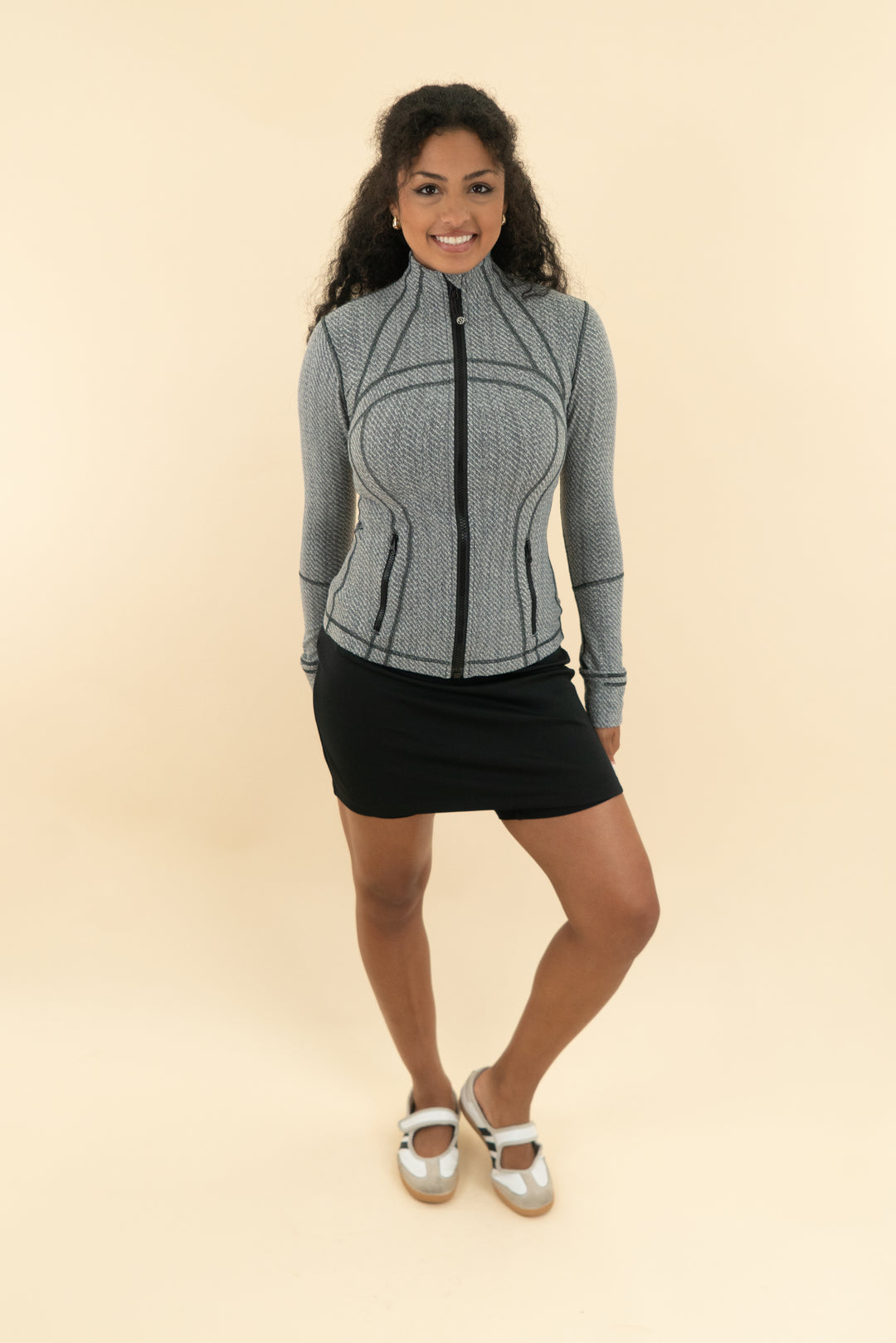 lululemon grey zip up jacket (4)