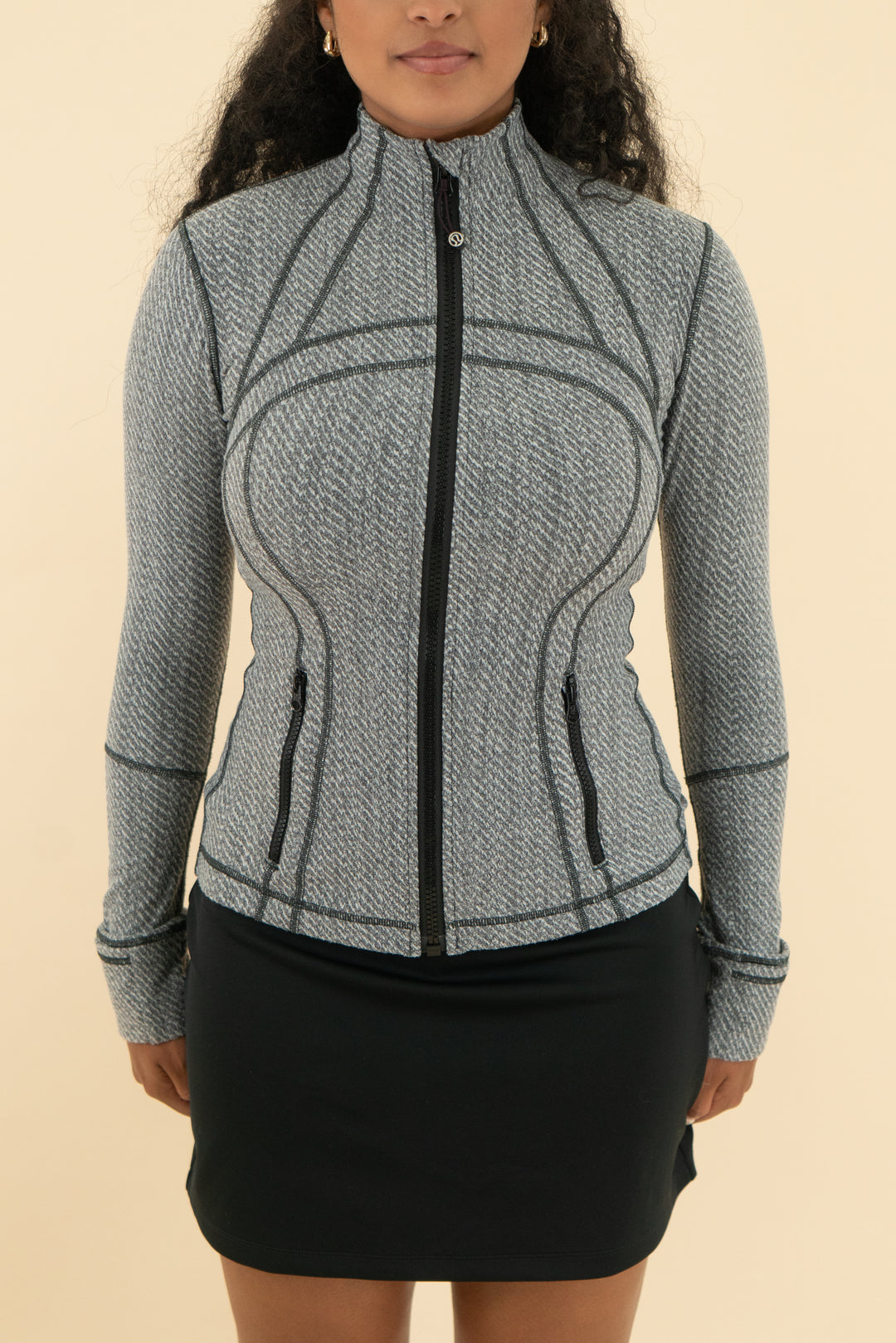lululemon grey zip up jacket (4)