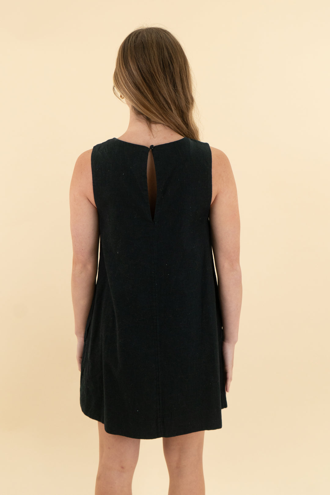 abercrombie & fitch black shift dress nwt (xs; retail $70)