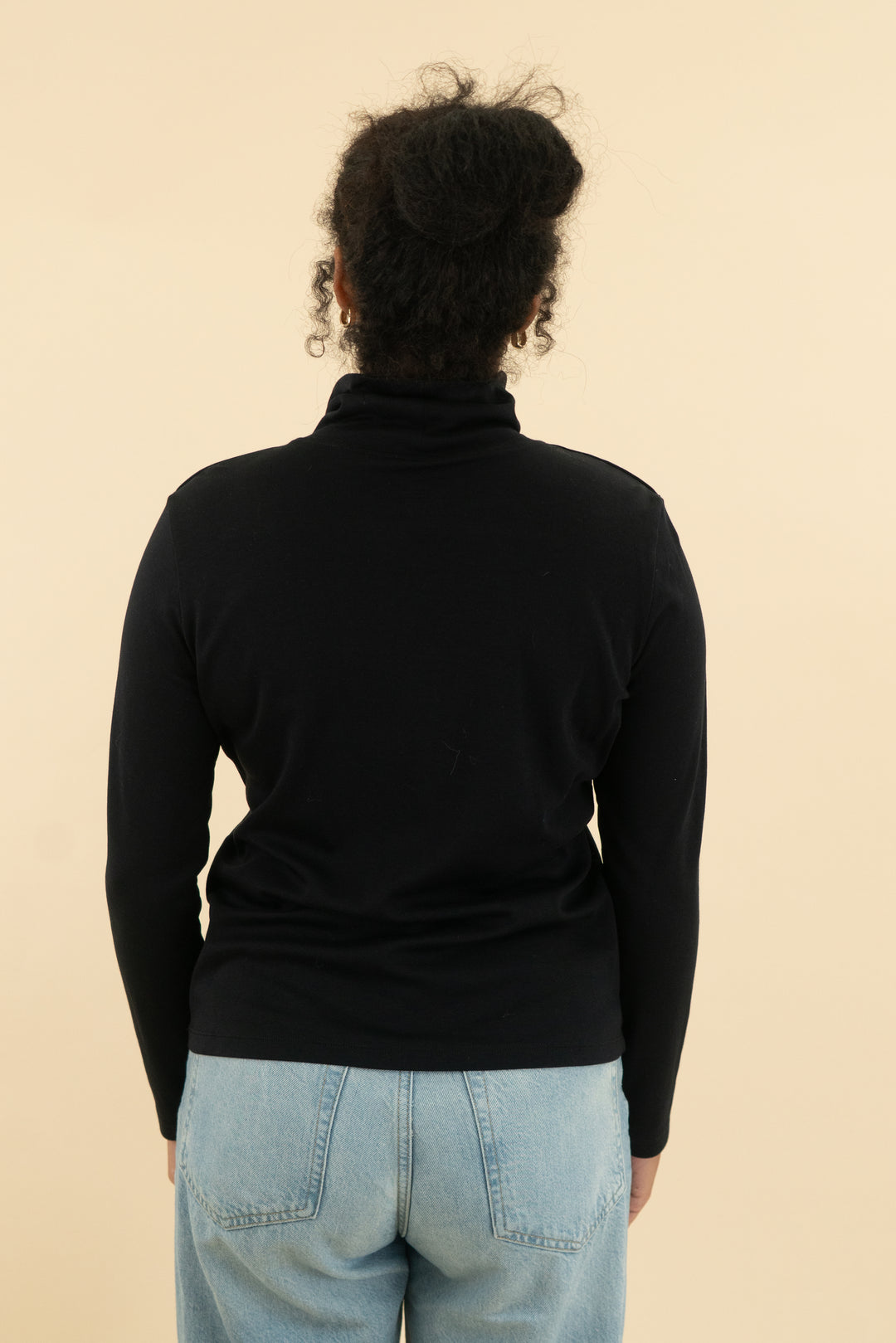 l.l. bean black turtleneck (m; retail $54.95)