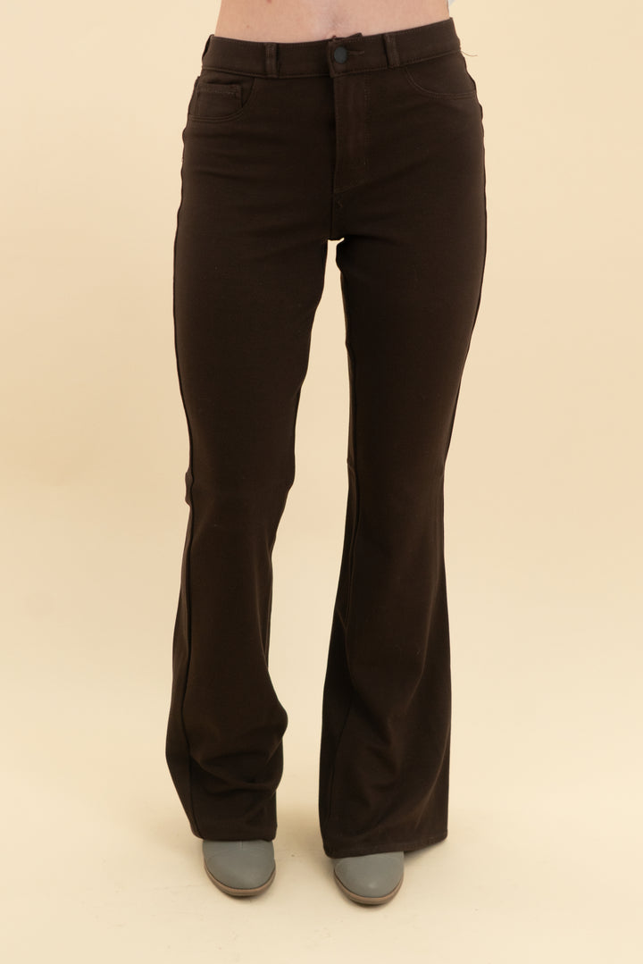 l'agence brown Joanne Low-Rise Wide-Leg Jean (25; retail $295)