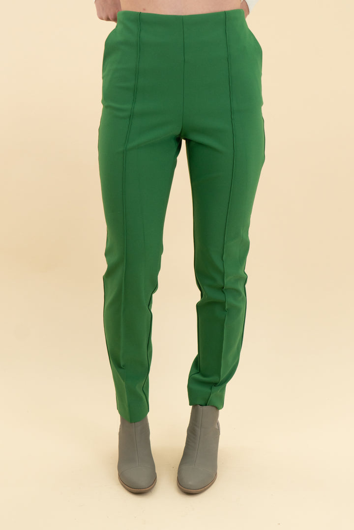 rachel zoe mid rise green pants (2; retail $82.99)