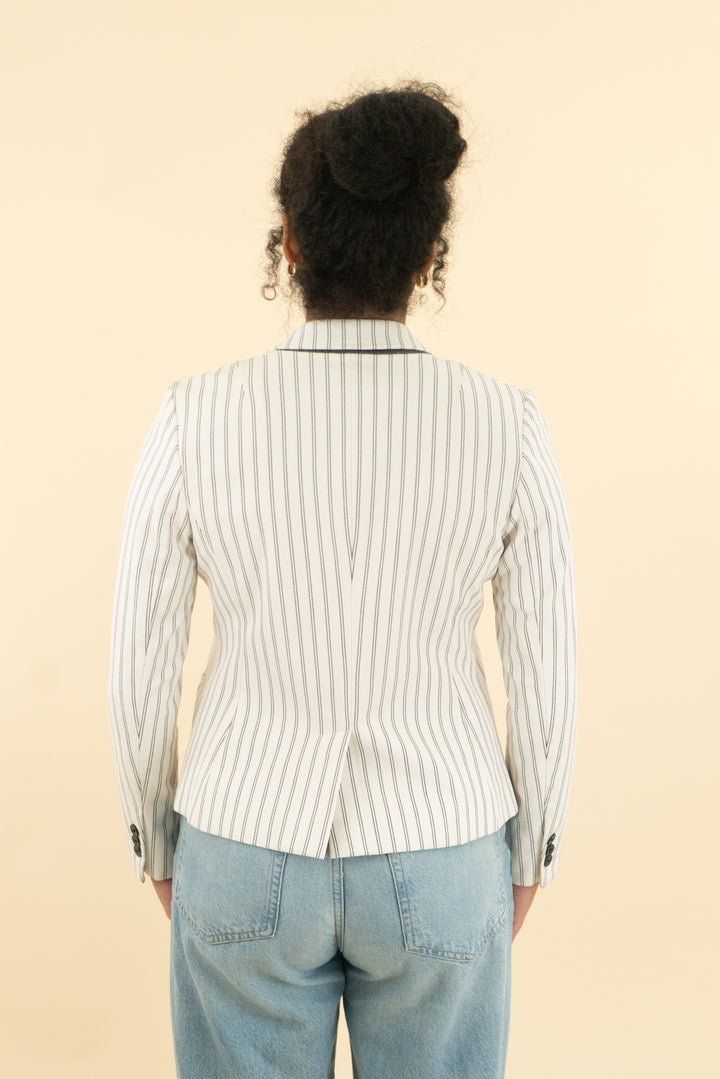 banana republic white and black striped blazer (4)