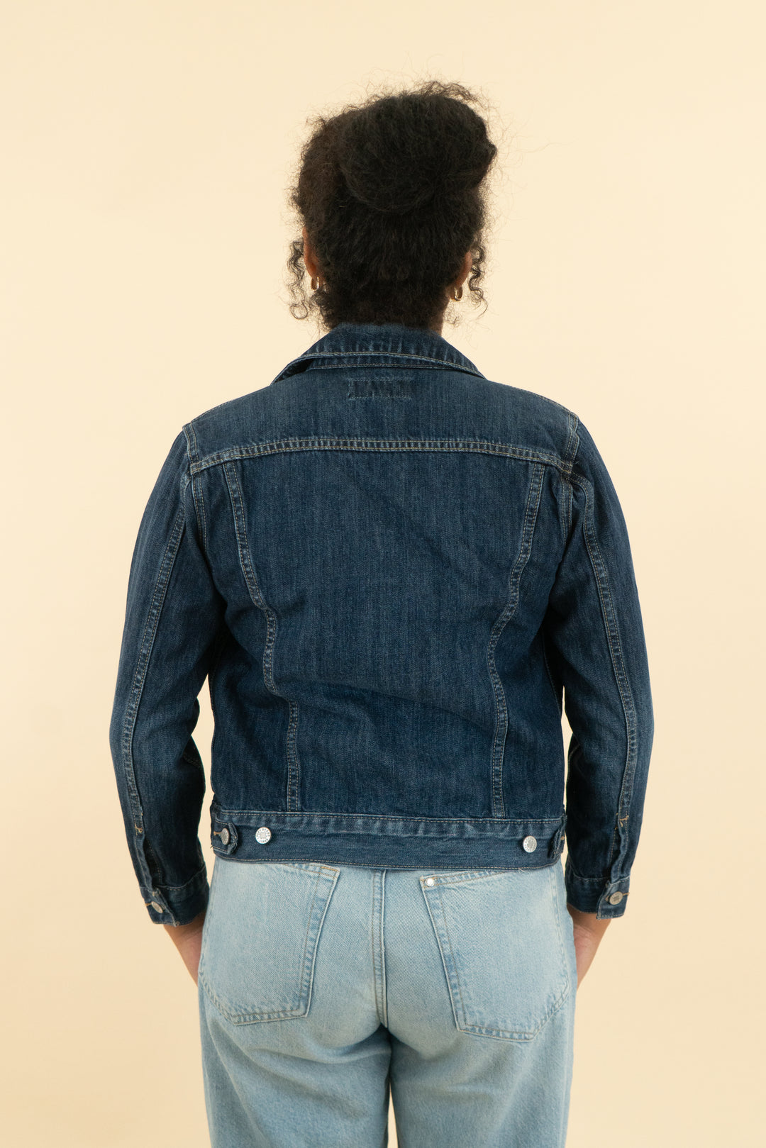 lucky brand denim jacket (s)