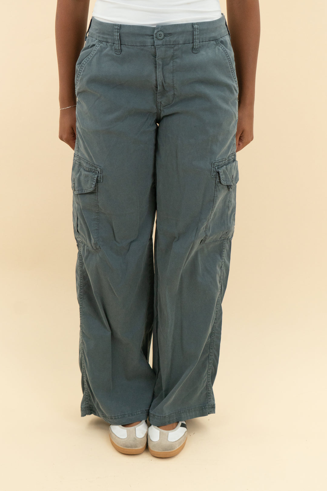 american eagle blue cargo pant (8)
