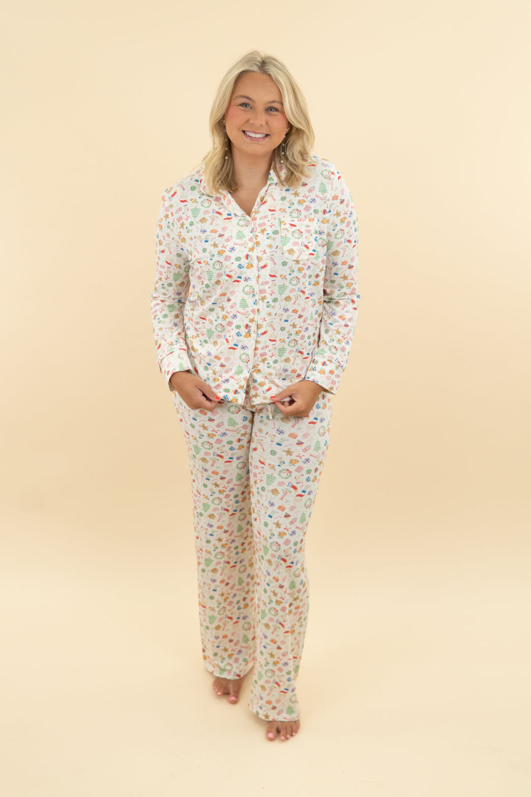 plain jane christmas pajamas (l)