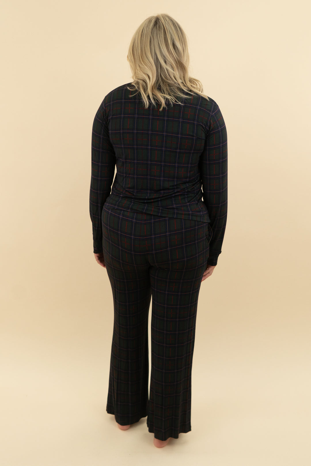 in my jammers green plaid pajama set NWT (m)
