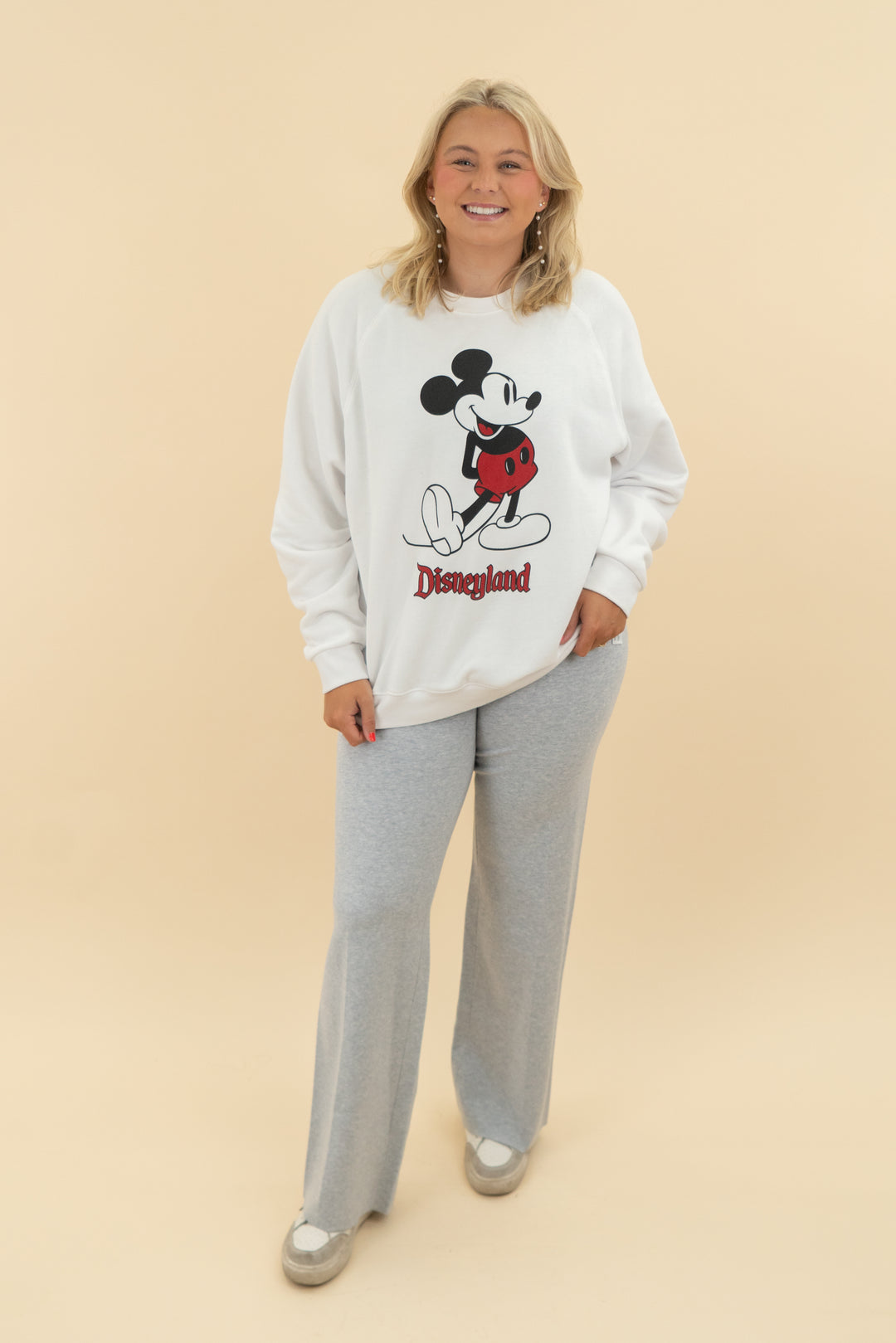 disneyland mickey mouse sweatshirt (l)
