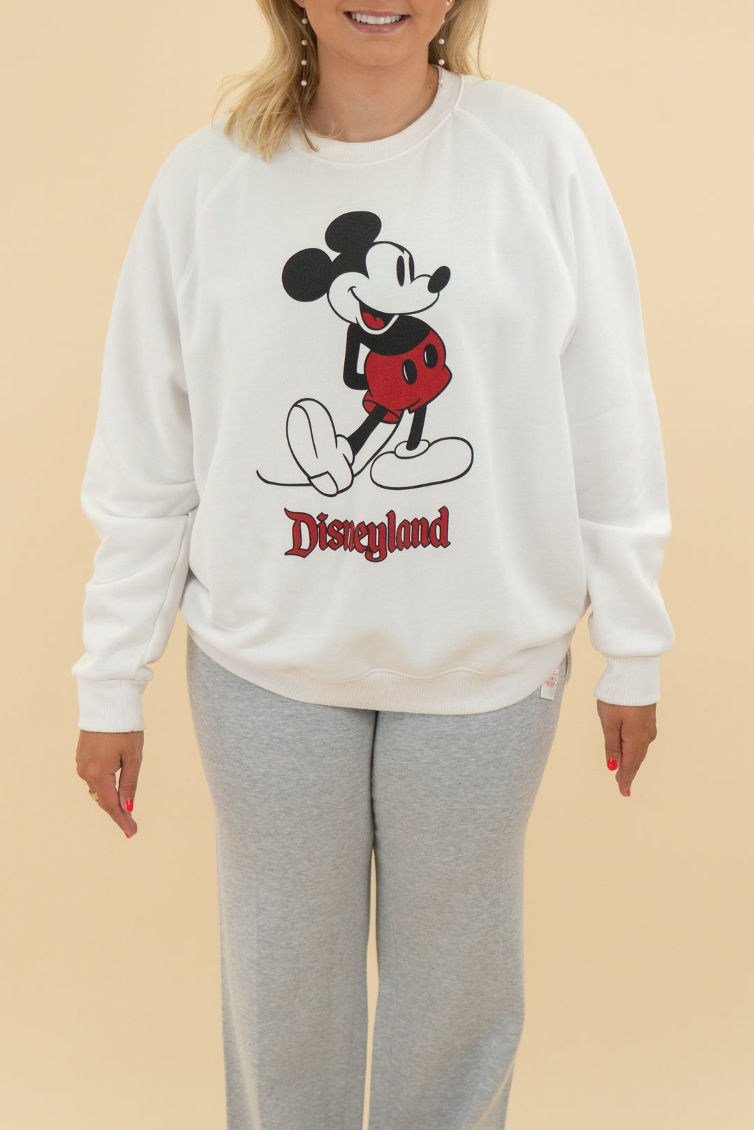 disneyland mickey mouse sweatshirt (l)