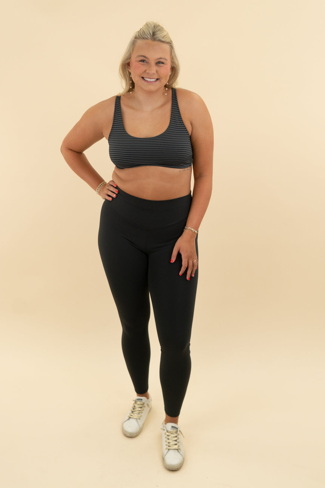 vuori dark grey legging (l)