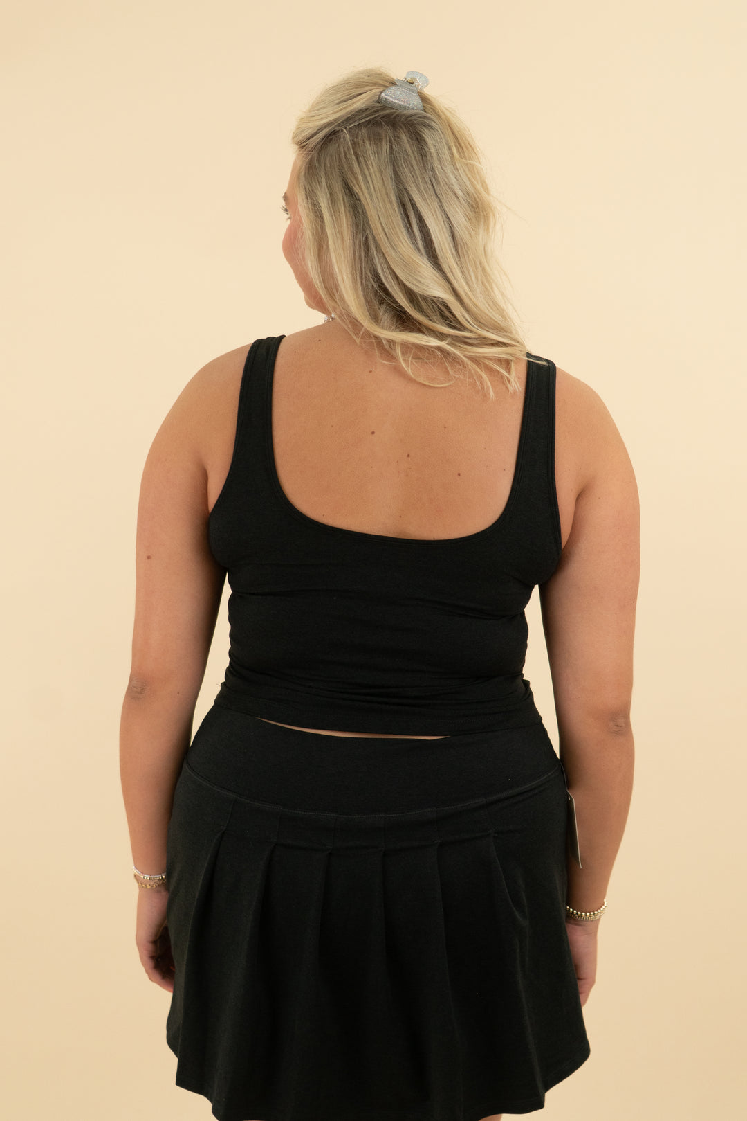 vuori black tank (l)
