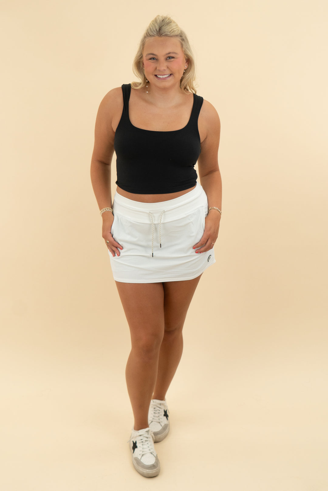 athleta black tank (m)