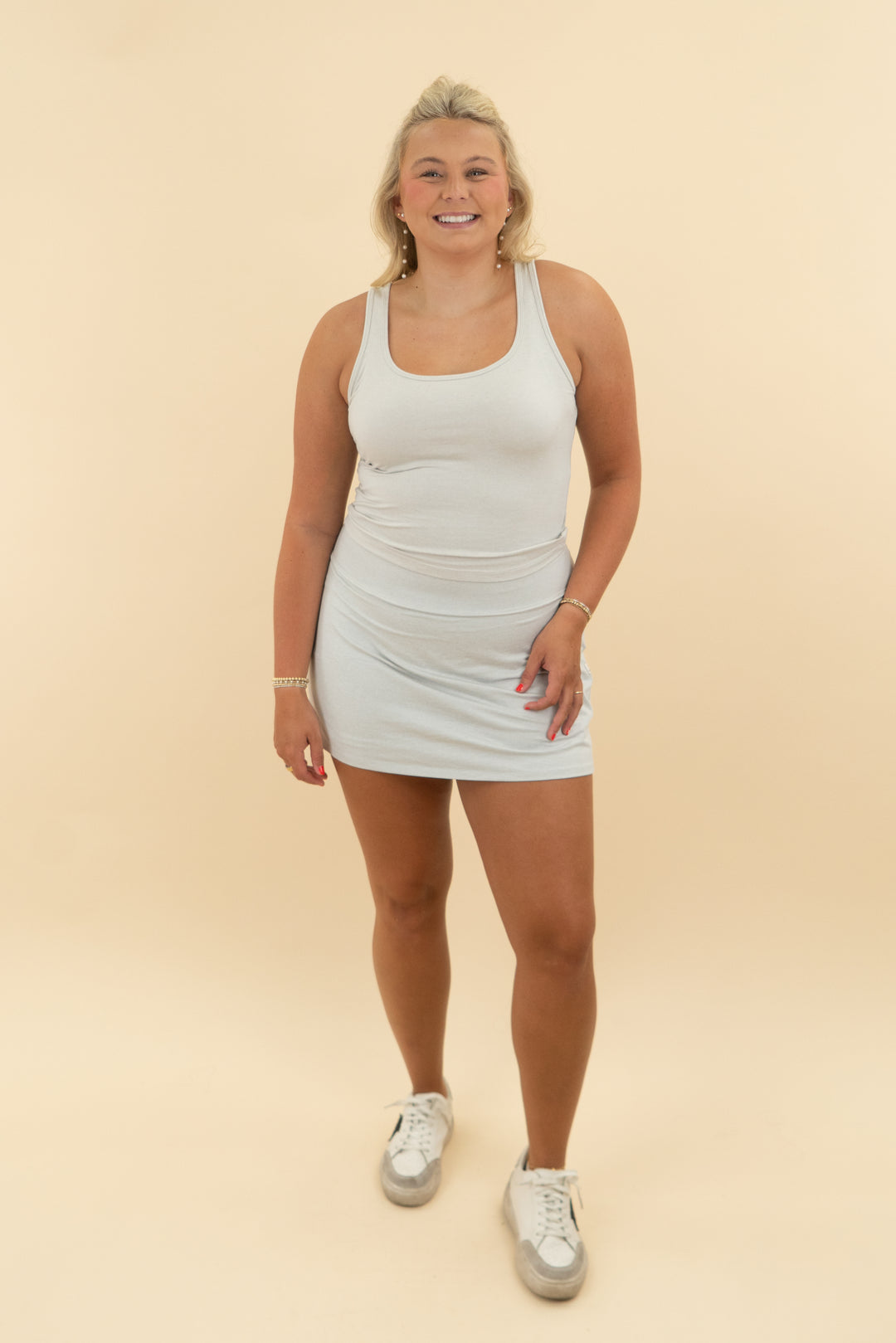 vuori light grey tank (xl)