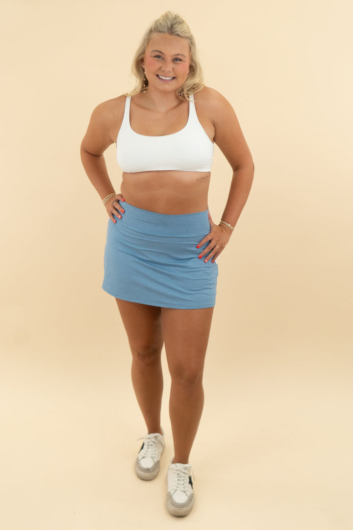 vuori light blue skort (l)