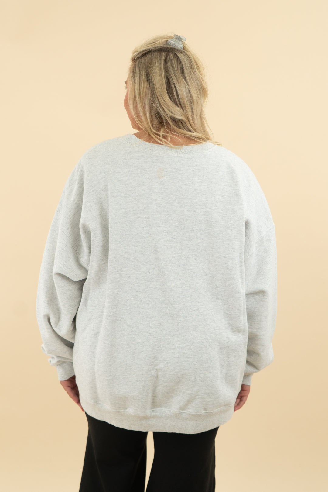 the bar heather grey sweatshirt (xxl)