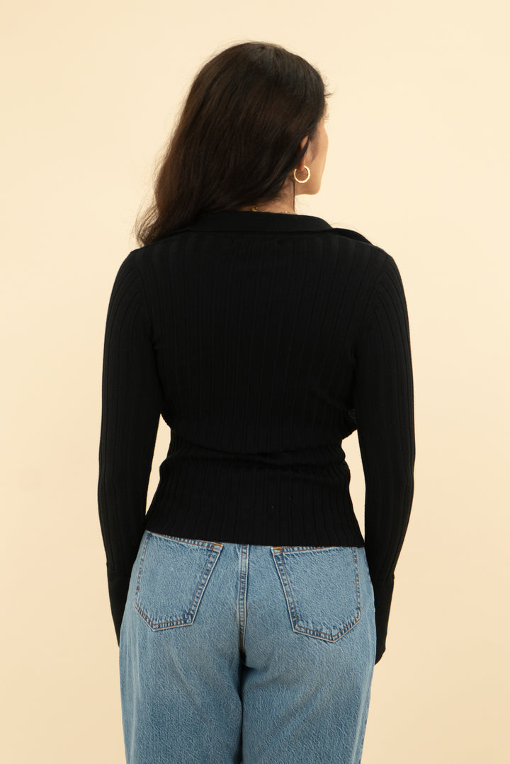 more to come black button top (s)