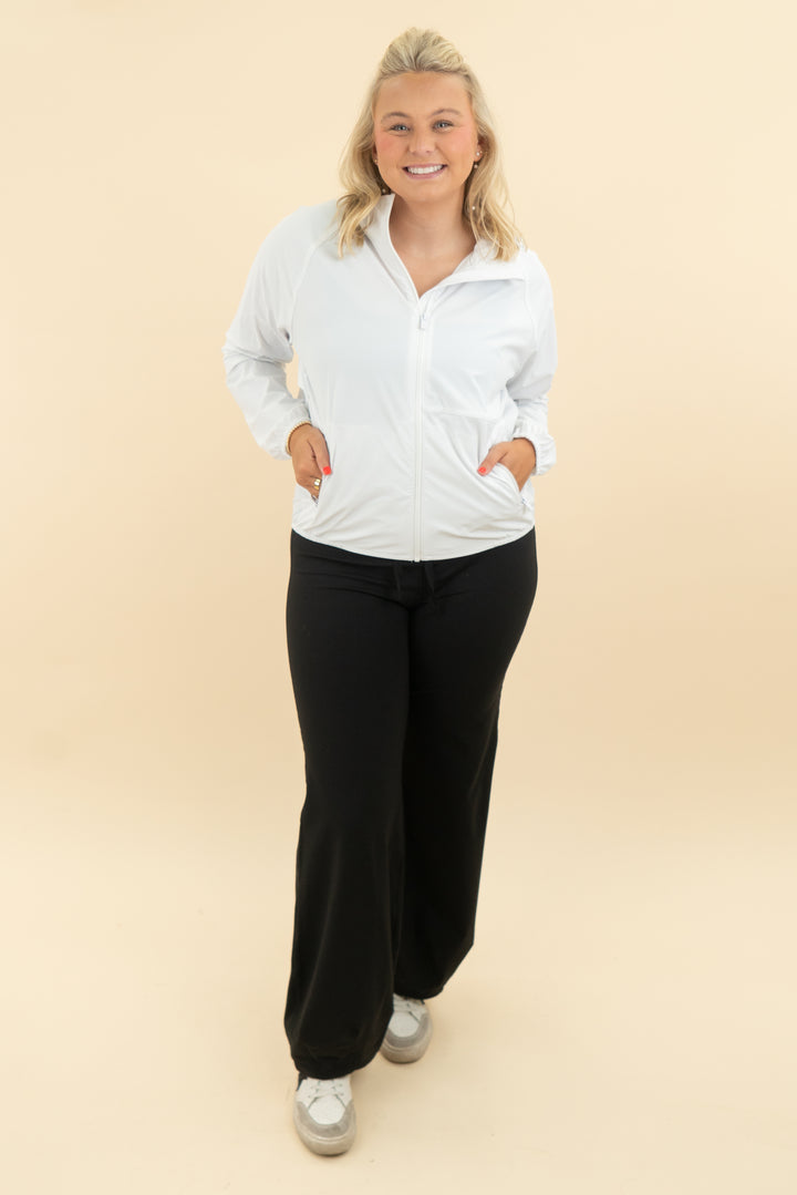 vuori white jacket (m)