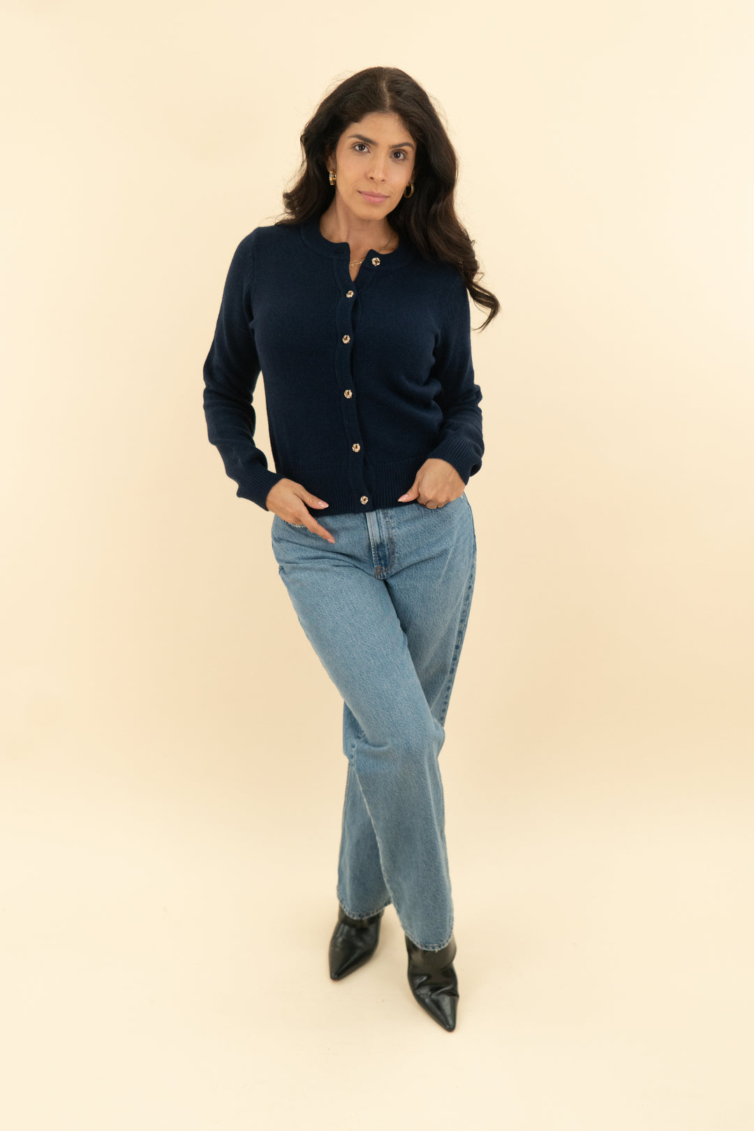 navy cardigan (s)