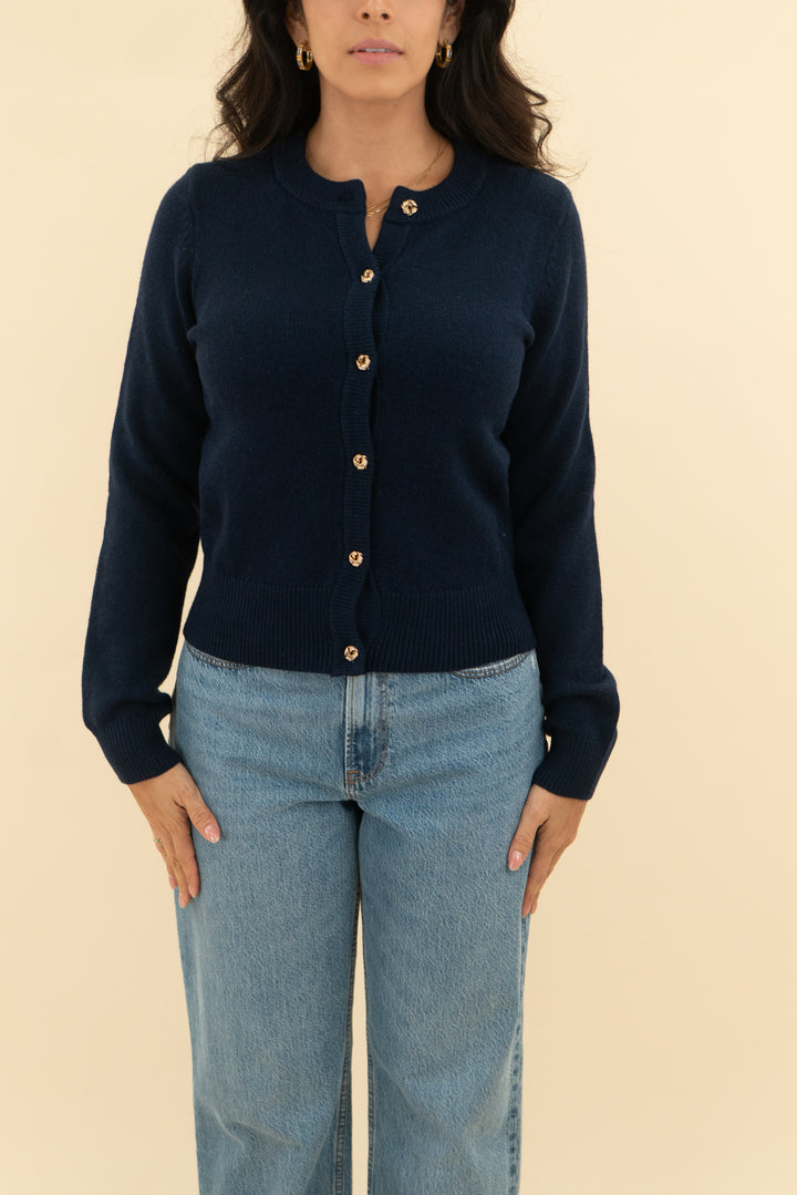 navy cardigan (s)