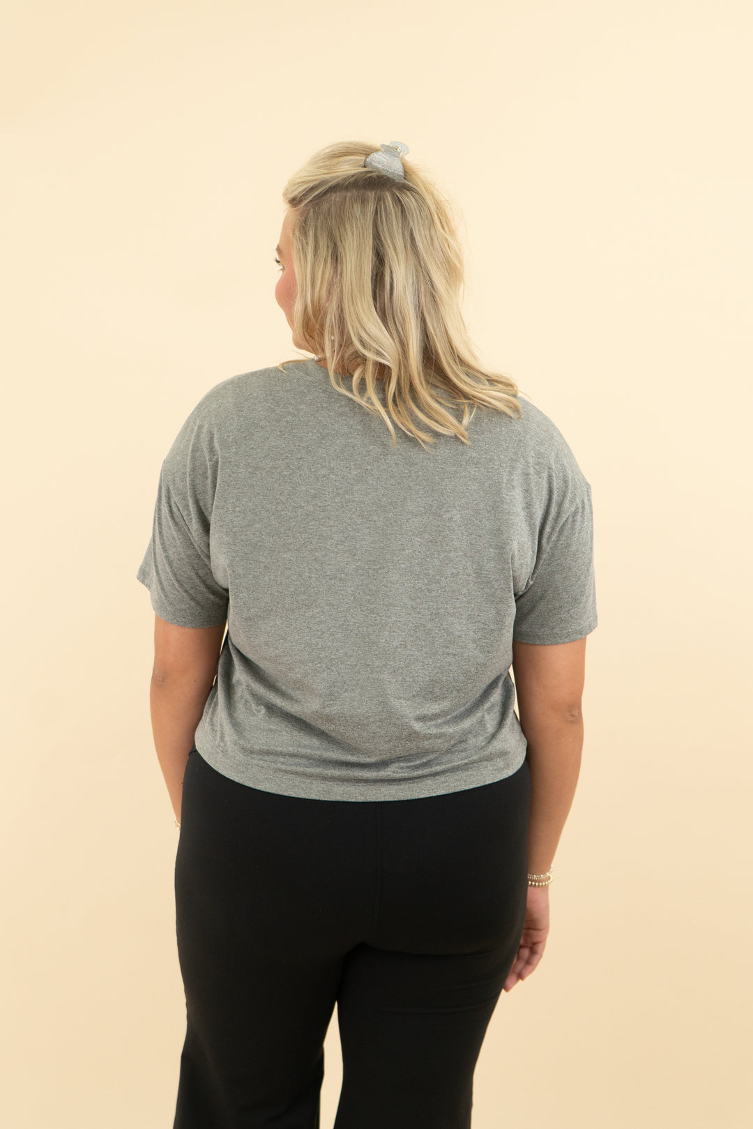 vuori dark grey tee (l)